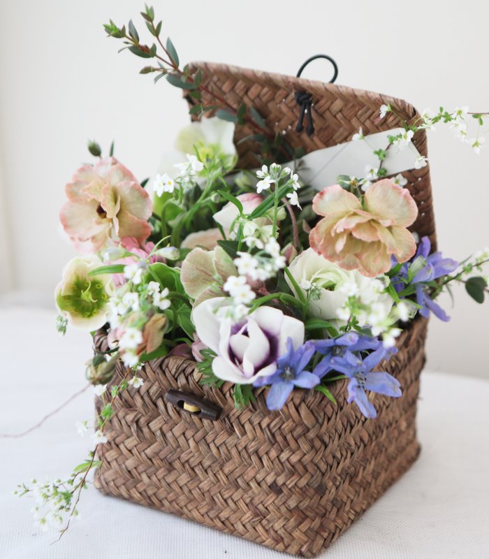 Square Mini Flower Basket